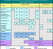 Calendario vacunacion 2015